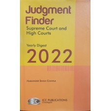 Judgment Finder Supreme Court And High Court Yearly Digest ( 2022 ) 