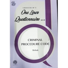 One Liner Questionnaire  ( Criminal Procedure Code ) Guidance note for Judiciary and other competitive Examination 