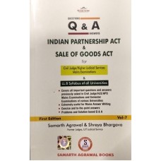Question Answers Indian Partnership Act & Sale of Goods Act 