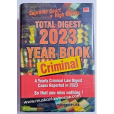 Total Digest 2023 Year Book (Criminal) Supreme Court & High Courts