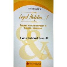 CONSTITUTION OF INDIA -2 (Legal Helpline) Previous Year Solved Papers Of PUNJAB UNIVERSITY 
